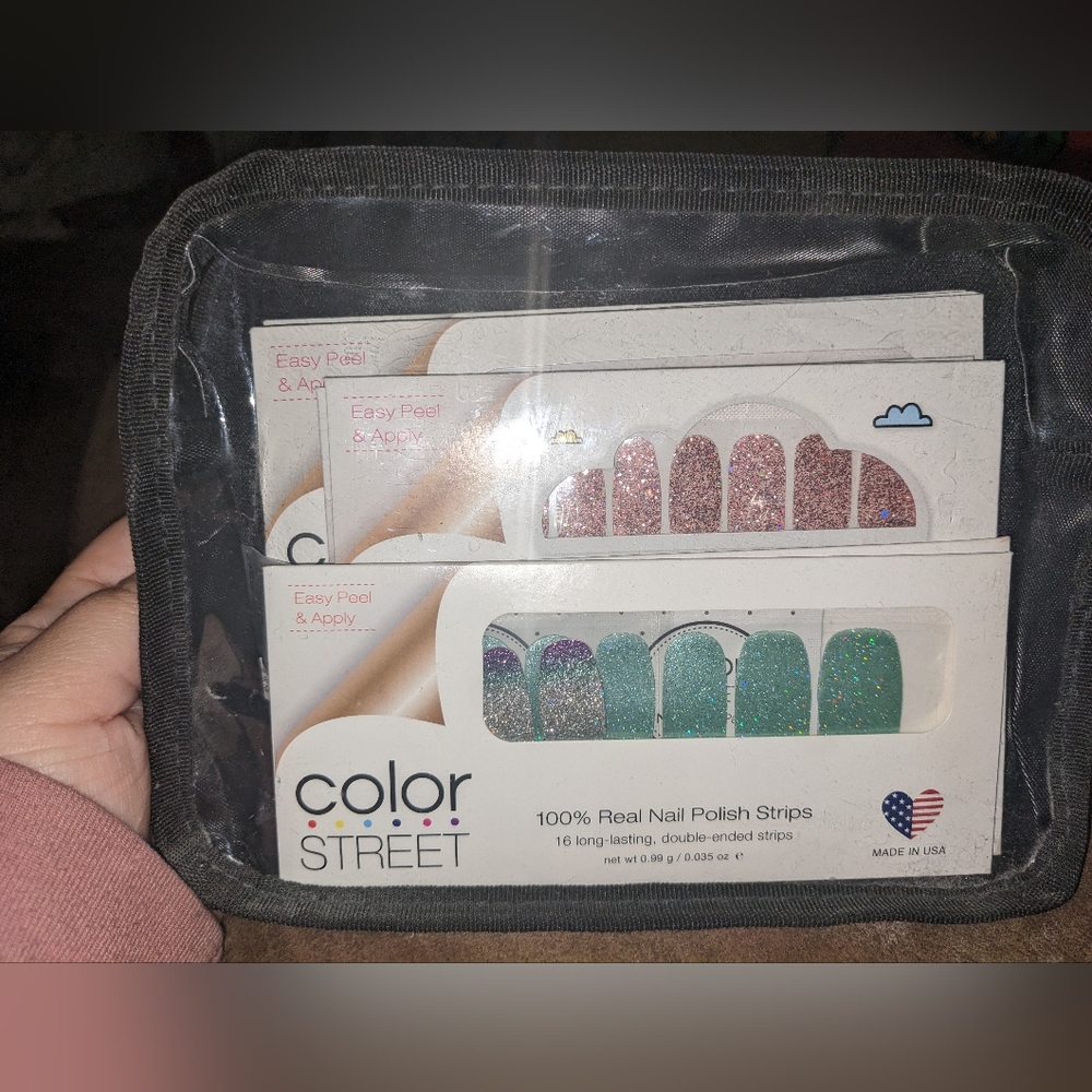 Color Street Bundle with Thirty-One Storage